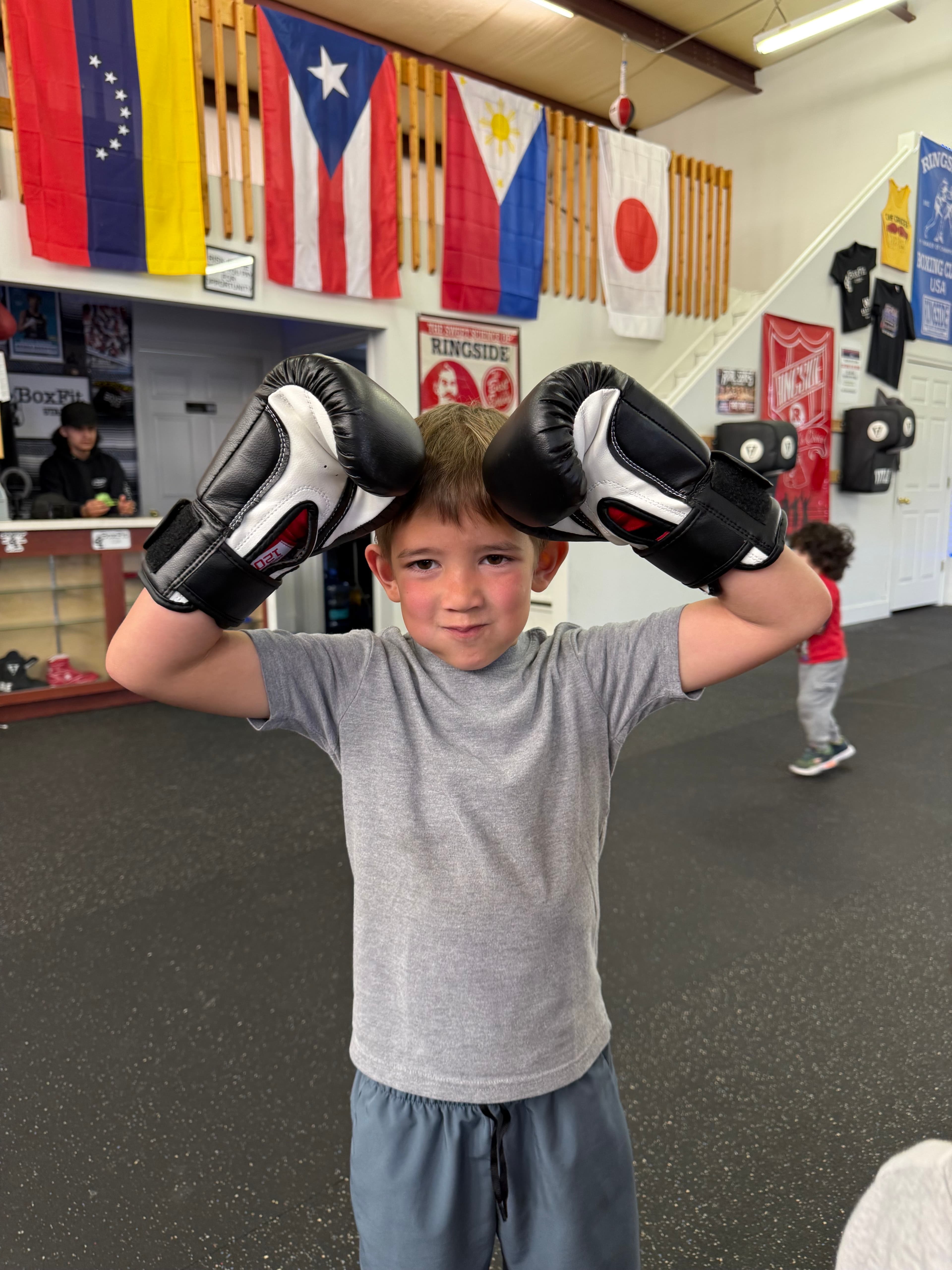Boxing class at BoxFit Utah